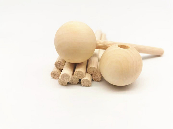 Rattan Sticks With Wood Ball - Image 2