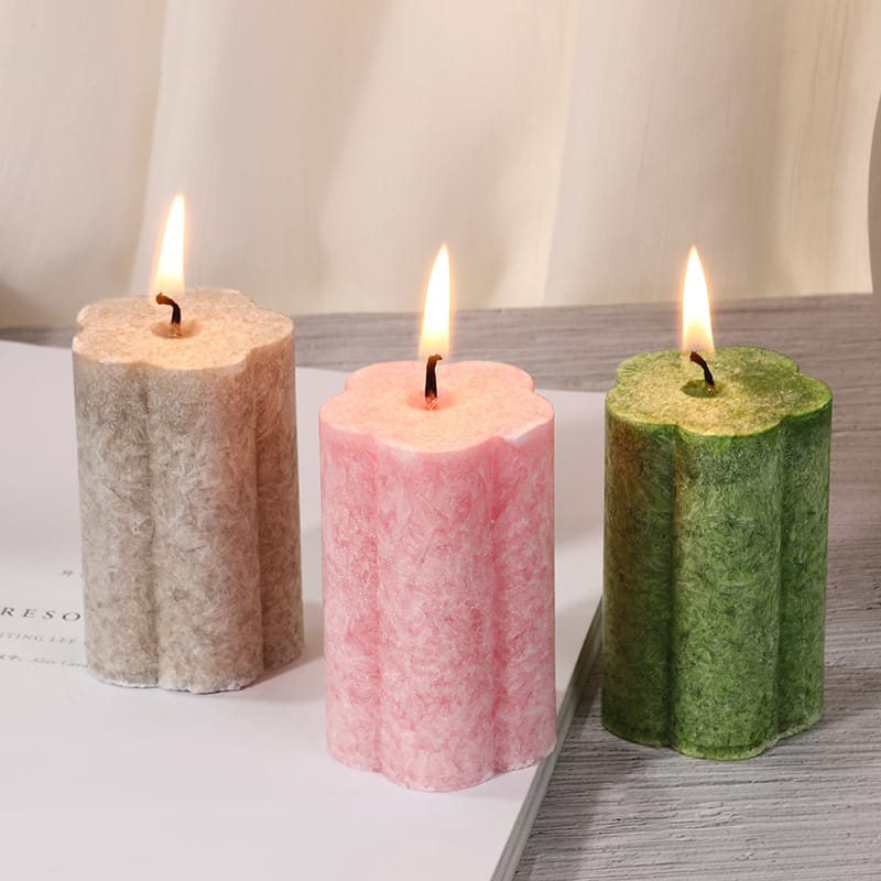 Handmade Colors Cylindrical Candles - Image 4
