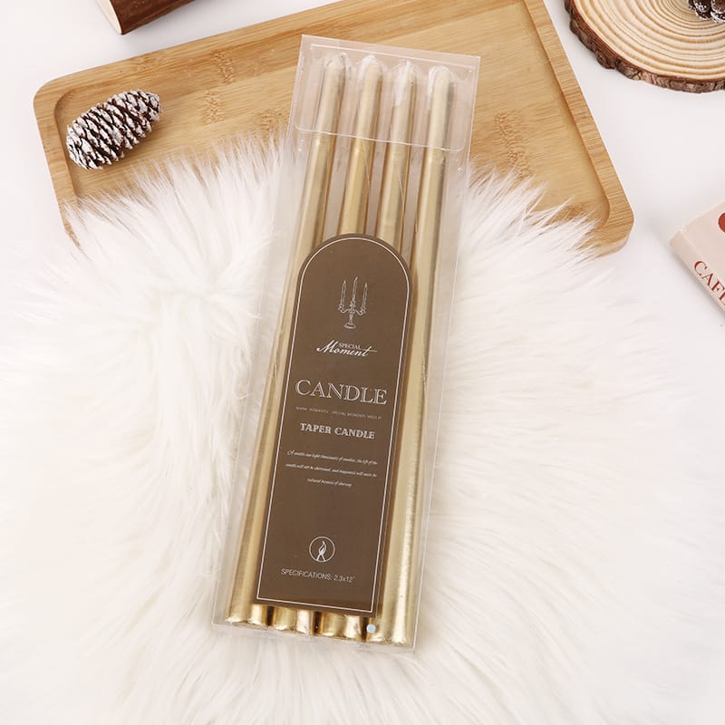 European electroplated colors candles - Image 3