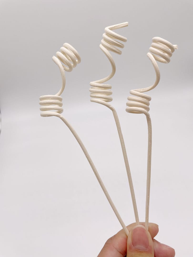 Natural Rattan Sticks Curly - Image 5